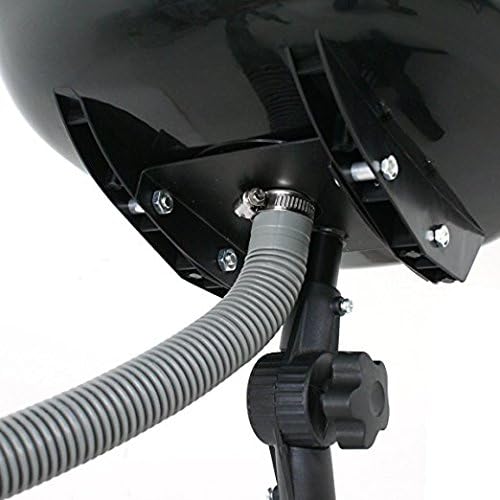 Miniatura 7 de ZENY Cuenco de champú portátil con altura ajustable para champú con drenaje de lavado de cabello, fregadero para lavado y corte de cabello en casa