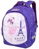 40 X 32 X 18 cm, polyester TARGET , Backpack Superlight Petit Soft Ballet Princess Bambine E Ragazze, Purple-pink, 40x32x18 cm