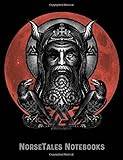 Odin Norse God & Bloody Moon: Journal for Norse Mythology Lovers