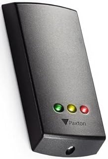 Paxton Access 400-150-US Model P50 Net2 Proximity Mullion Reader with Genuine HID Technology, Black, Wiegand Output, 125kHz Frequency, Come with 3m of Cable, 14 VDC, IPX7