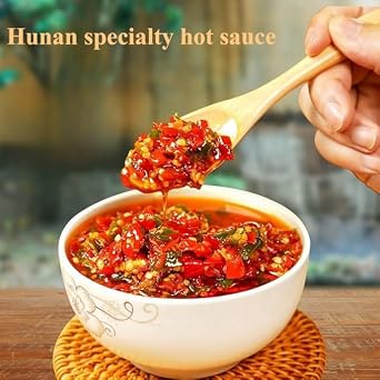 Hunan Special Chili Sauce,Hot Sauce,Crispy Spicy Gongcai,Seasonings,Mala Latiao,Dipping Sauce,Crisp Cucumber,Instant Pickles,Side Dishes,Delicious Chinese Snack Gifts (Chili sauce,2cans)