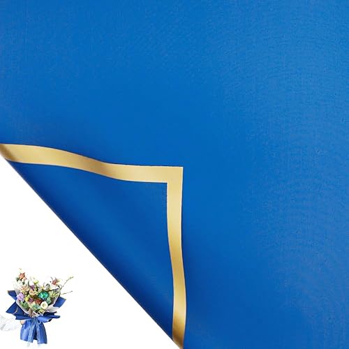 XIYUAN 20 unidades, suministros de ramo de flores mate, manualidades, embalaje de regalo o embalaje en caja de regalo, papel de regalo floral