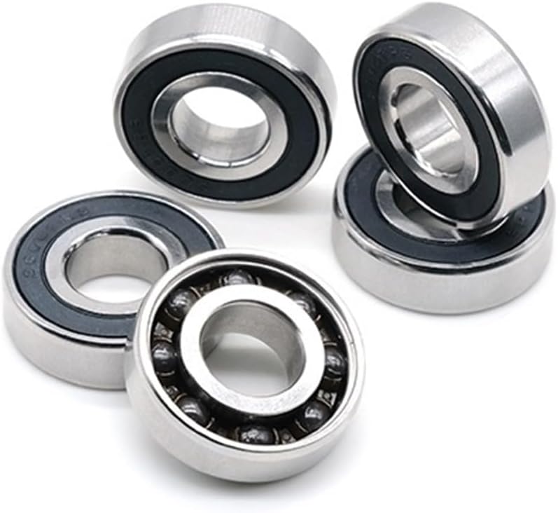 6000 Hybrid Ceramic Bearing 10x26x8 Mm Bicycle Bottom Brackets & Spares 6000RS Si3N4 Ball Bearings 10Pcs