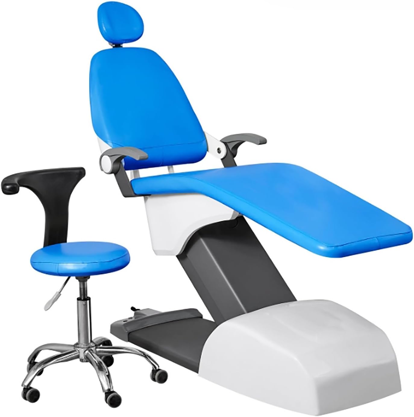 4 Pcs/Set Dental Chair Cover Protective Full Dental Chair Cover Dental Pu Leather Cover, Waterproof Full Advanced Dentist Equipme Protector, Keep Your Chair Free from Pollution (Color : F)