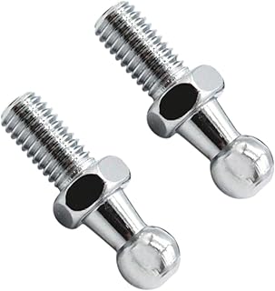 ERINGOGO 2 Peças De Parafusos Esféricos De Parafuso De Carro Cabeça De Parafuso Capô Parafuso De Cabeça Redonda Acessório De Capô Parafuso De Suporte De Parafuso De Carro Parafuso