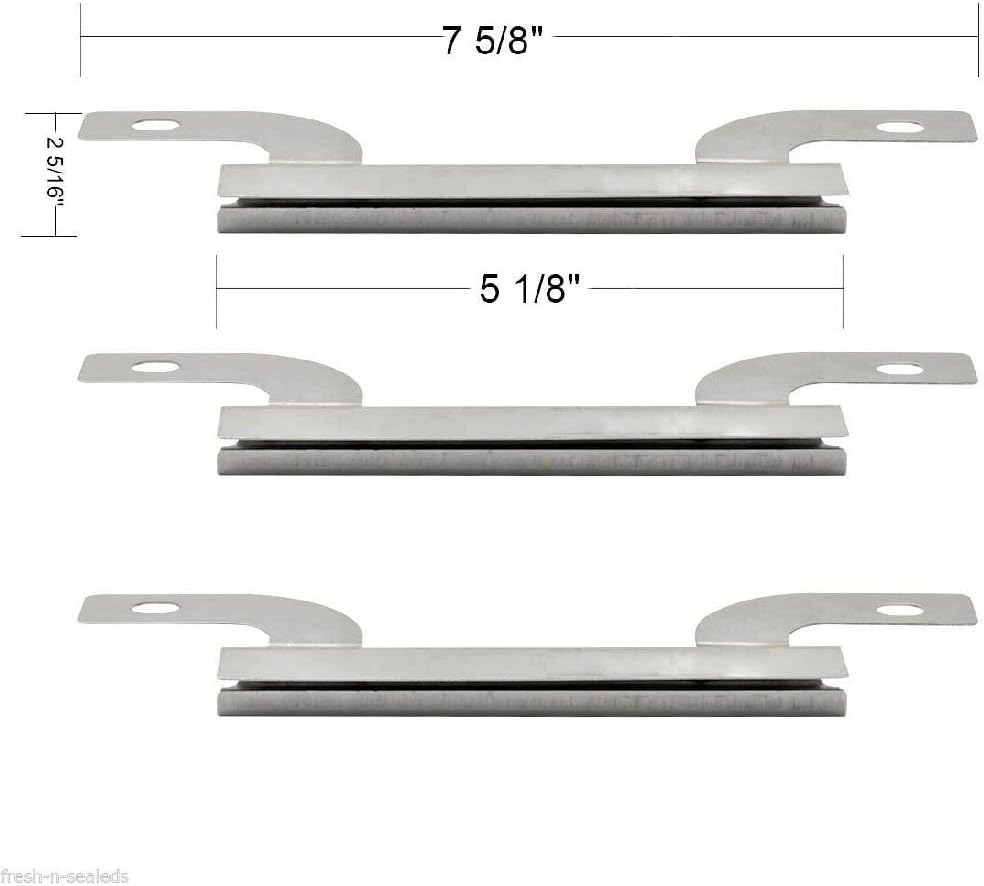 Crossover Tube Burner 3pk Fit Brinkmann Charmglow BBQ Gas