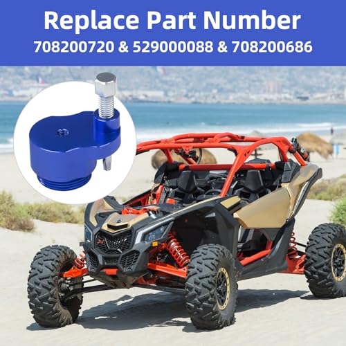Image of 708200720 Belt Removal Tool, For Can-Am Defender HD10 /Pro /M-averick 2006-2021, Compatible With Maverick X3 /X3 MAX /Trail 1000R 2017-2020 529000088 Blue
