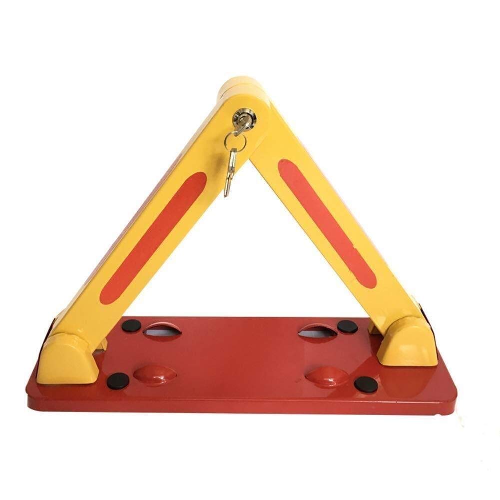 SaryEdge Parking Barriers Parking Barriers,Baffles and Security Lock Manual Parking Space-Saving Cars As Obstacles and A-Type Parking Lock Bollard,