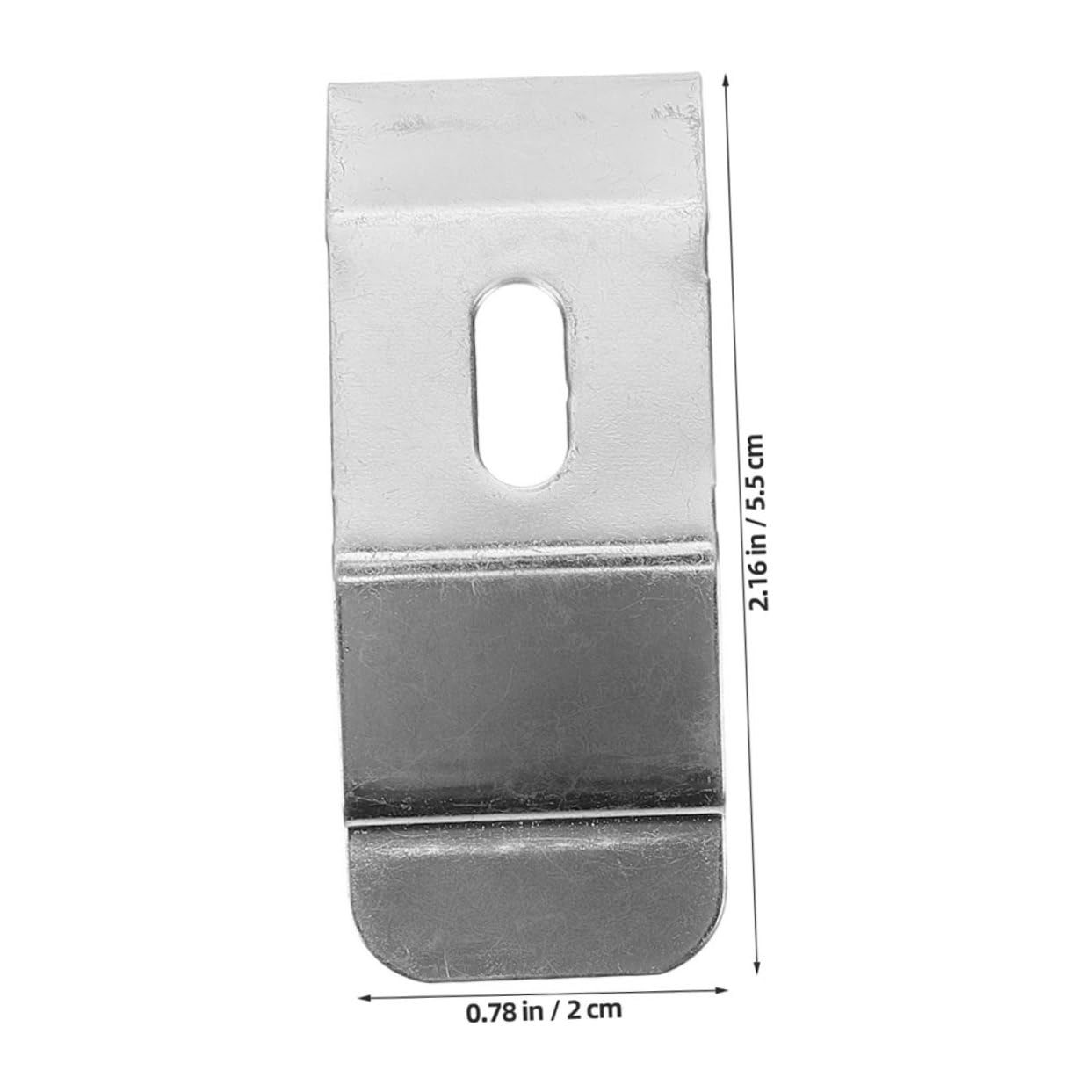 SOESFOUFU Curtain Hanging Hardware 6pcs Soft Gauze Valance Top Code Louver Blind Brackets Blind Mount for Vertical Blinds