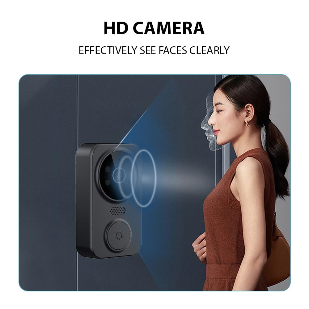 Splenssy 4.3 Inch IPS Screen 2.4G Wireless Visual Intercom Doorbell with Screen - Image 3