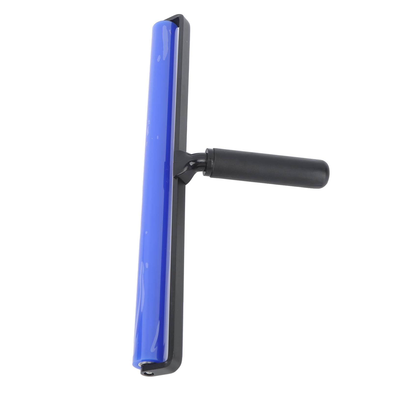 aqxreight Klebriger Statischer Roller für Effektive Wirkung mit Weichem Blauem Silikon und Schwarzem Griff, 61 cm (16 Zoll)