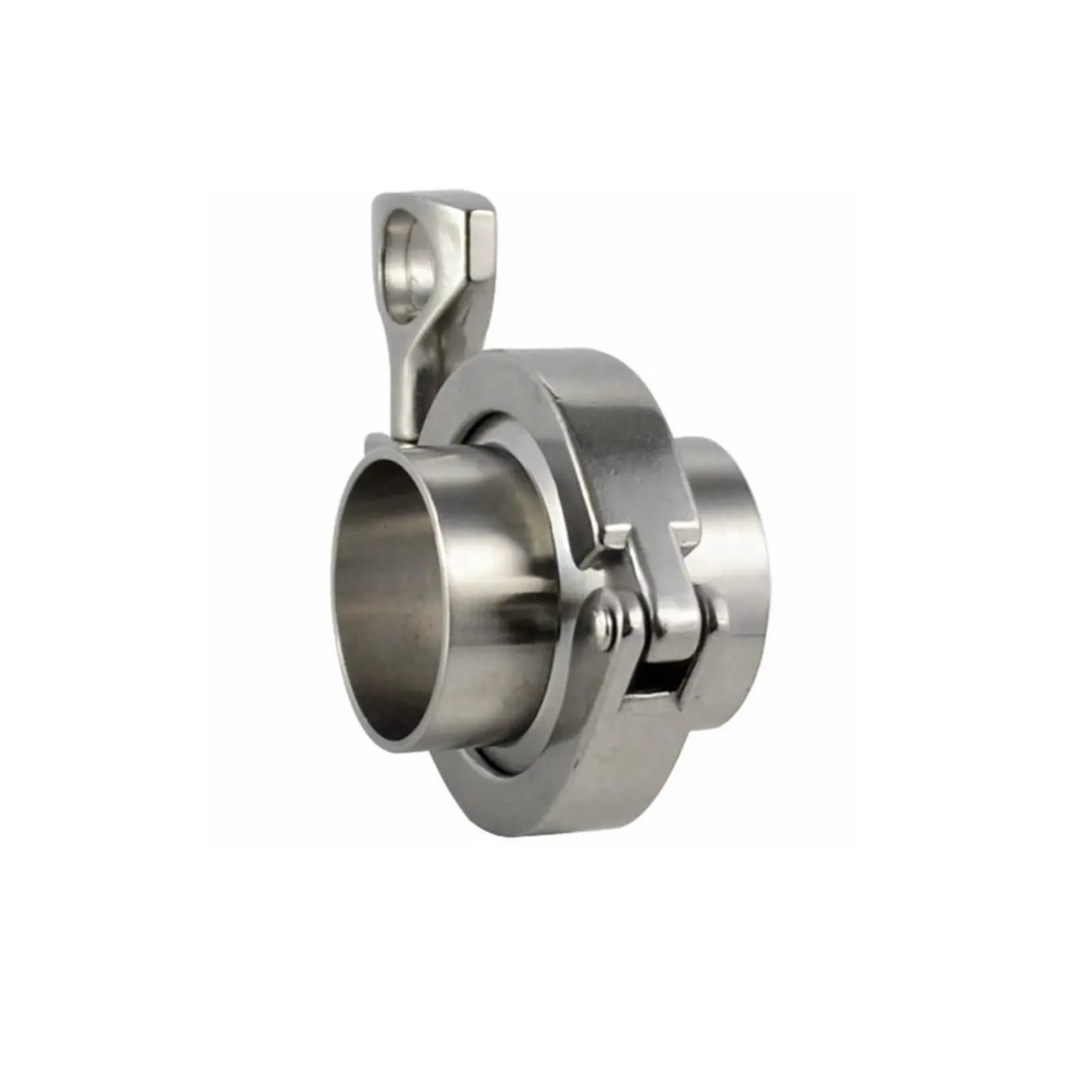 Zaciski do węży, obejmy rur, Triclamp SS Kołnierz sanitarny Złączka spawania Tri Clamp PTFE lub uszczelka silikonowa Stal nierdzewna SUS 304(Ptfe Gasket,45mmK64Clamp)