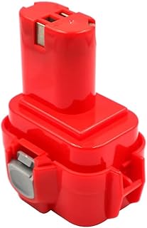 Compatible with MAKITA 9.6V Battery NiCd 1.3Ah 1300mAh 192595-8 192596-6 192534-A 192638-6 9120 9122192697-A 193156-7 193977-7 9100 9100A 9101 638344-4-2 PA09