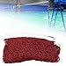 kowaku Badminton Net Only Mesh Net Volleyball Net Competition Standard Training Net Replacement Net for Backyard Outdoor Volleyball, Red