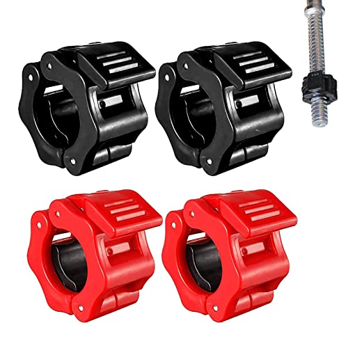 Barra De Cierre Con Mancuernas 4 Piezas Abrazaderas Barra Barra Barras De Barra Con Cierre De Barra Collares Mancuernas 30 Mm Adecuado Para Tensar Barras Y Hebillas De Forma Rápida Y Segura Cover