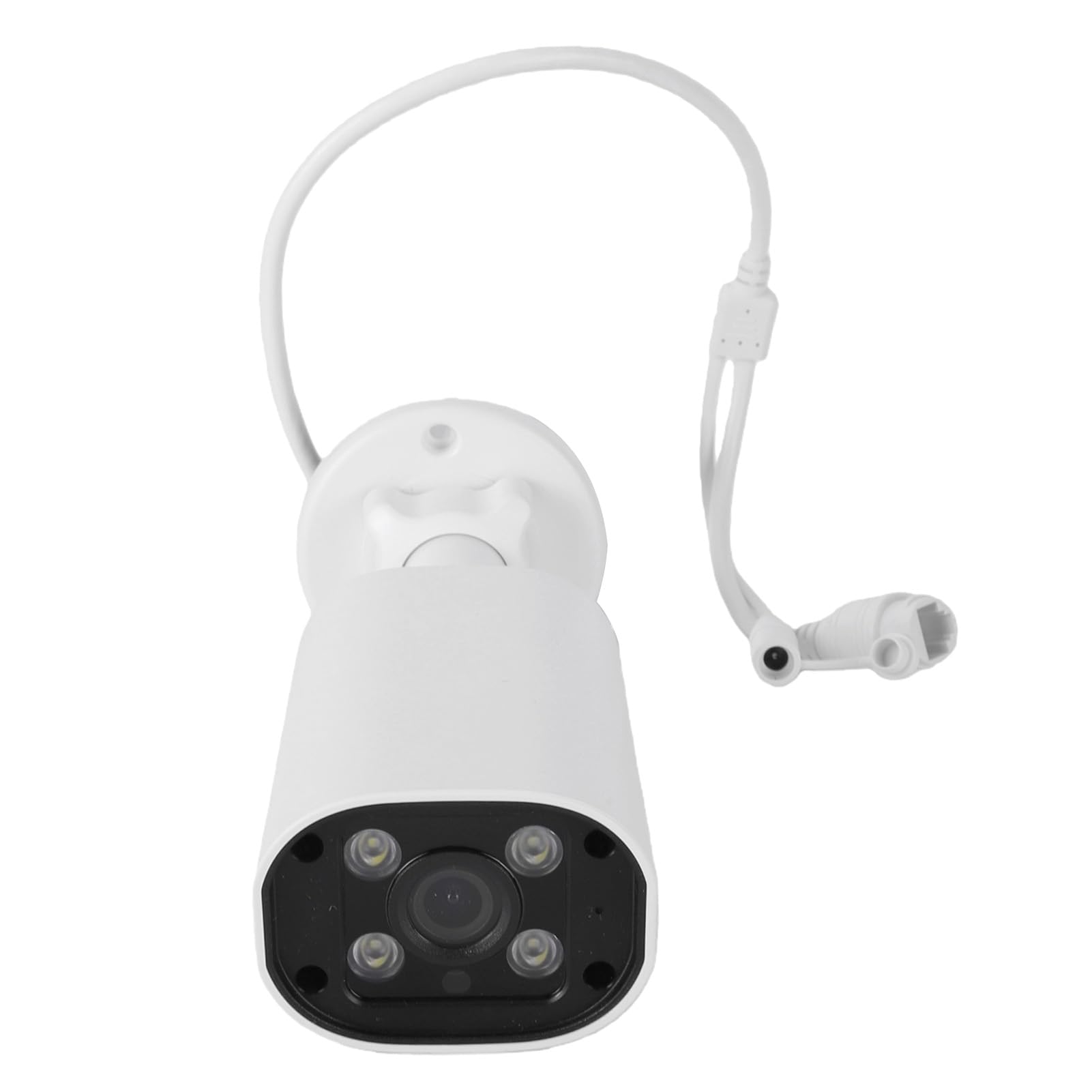Telecamera di Sorveglianza da 4 MP con Audio Bidirezionale | Rilevamento Umano AI, Visione Notturna a Colori 30 M, PoE IP66 Resistente Alle Intemperie per la Sicurezza Interna Esterna