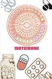  Notebook: Medicinal Notebook/Study Journal. Ideal for Doctors, Nurses and Patients.