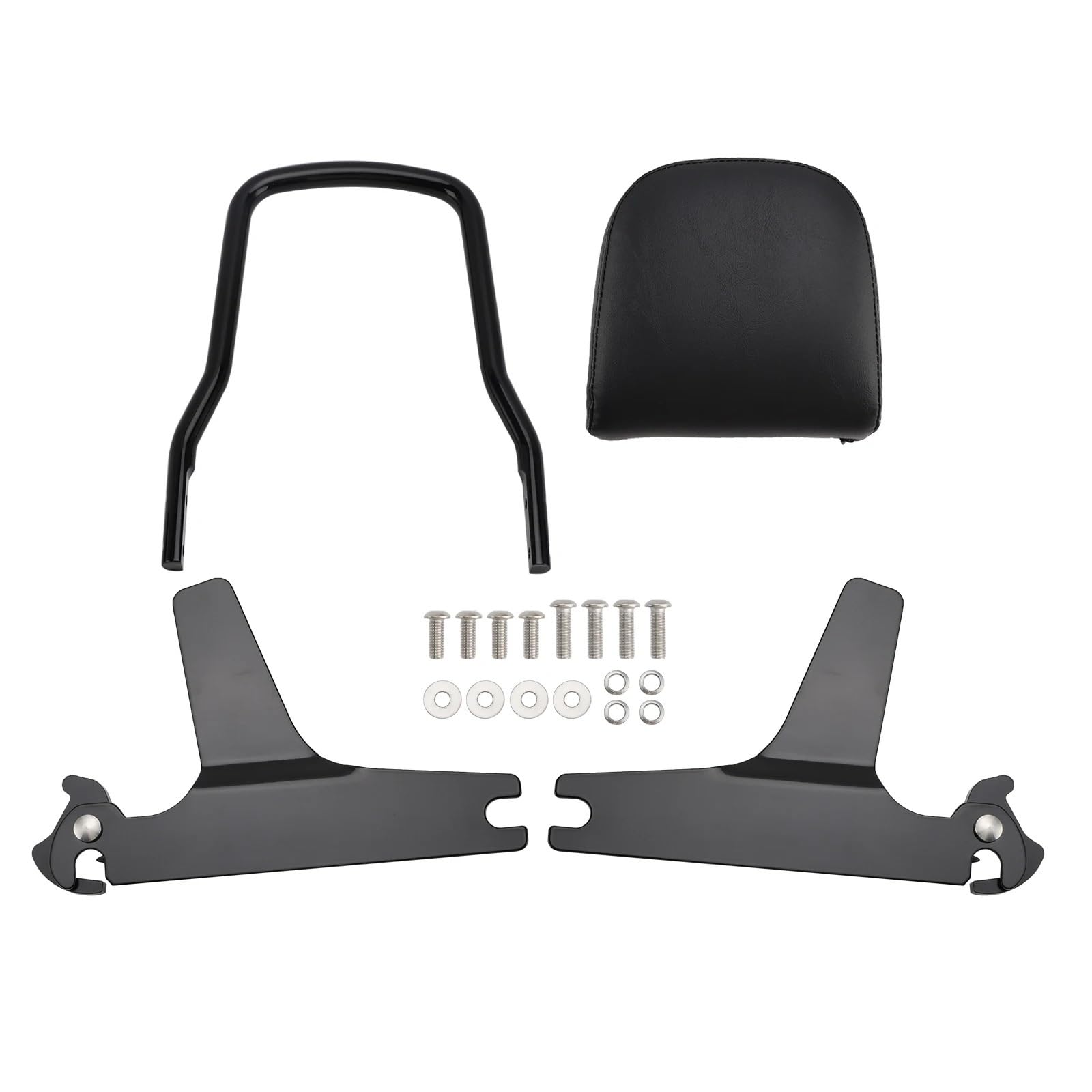 drążek Sissy z bagażnikiem Oparcie Sissy Bar pasażera pasuje do Softail Sissy Bar 2000-2010 2011 2012 2013 2014 2015 2016 2017