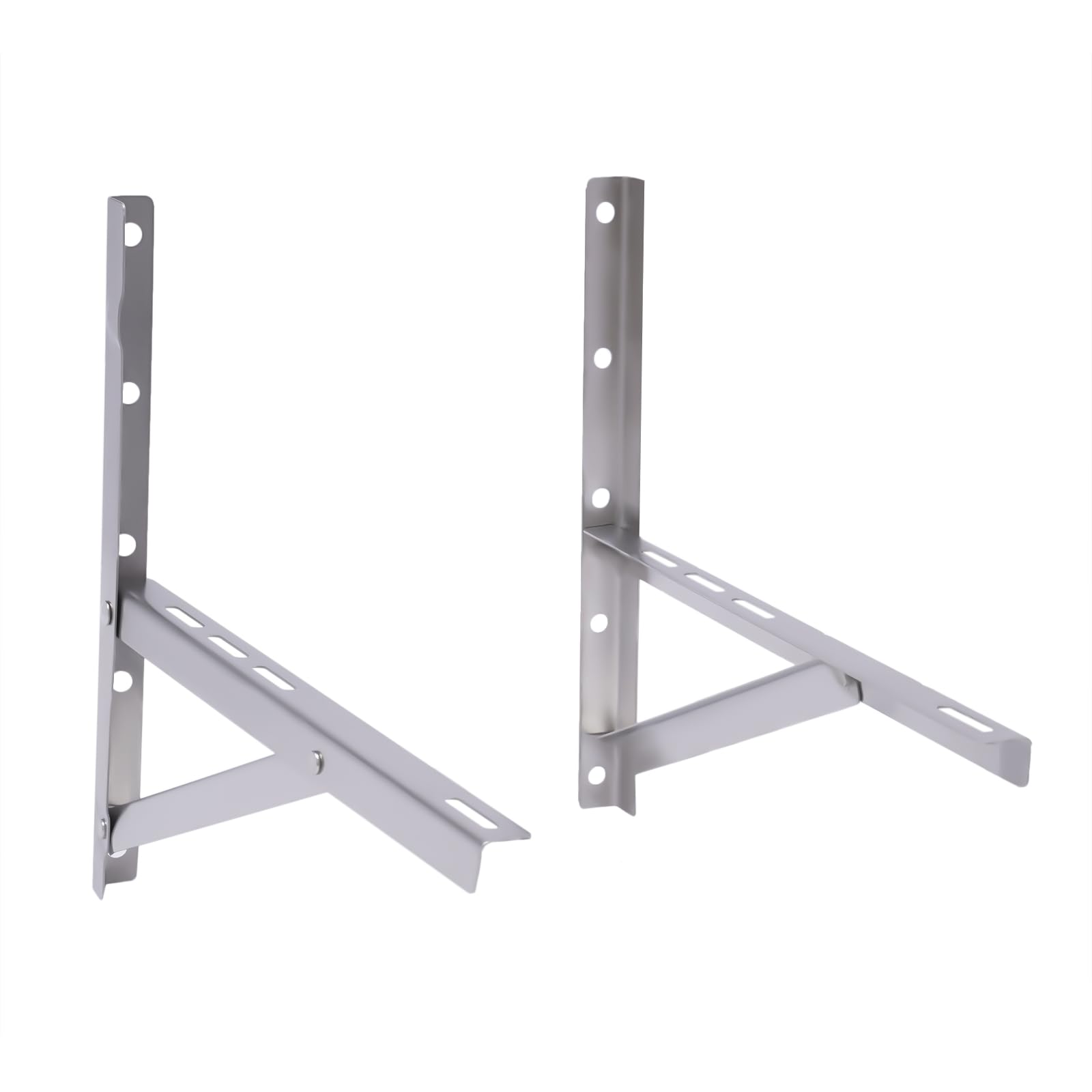 Soporte de pared para aire acondicionado exterior, soporte de pared de acero inoxidable, capacidad de carga 200 kg, apto para aire acondicionado exterior de clase 1-1,5 P