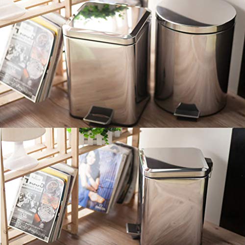 Auto Automatic Sensor Kitchen Waste Dust Bin 3L RVS pedaal prullenbak, Household Deodorant Storage Bucket (Color… - Image 4