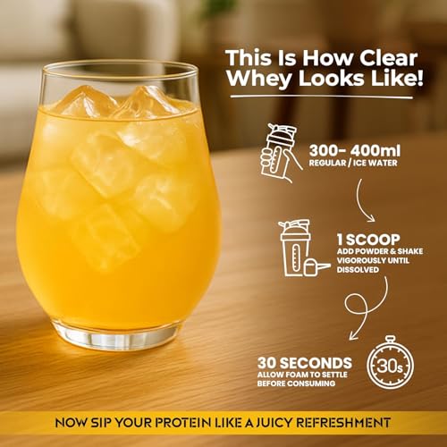 Image of Protyze Anytime Clear Whey Protein (5 Servings, Mango Peach)