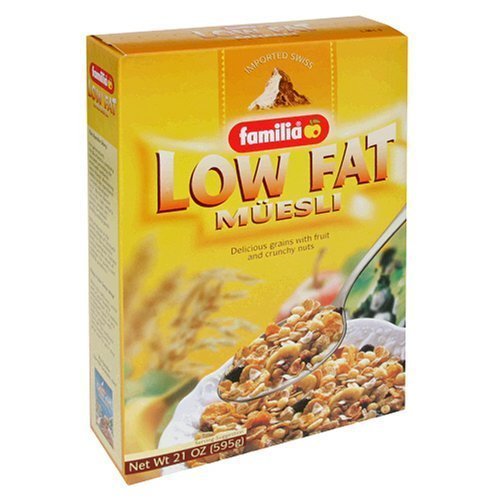 Familia LowFat Muesli Cereal, 21Ounce Boxes (Pack of 6