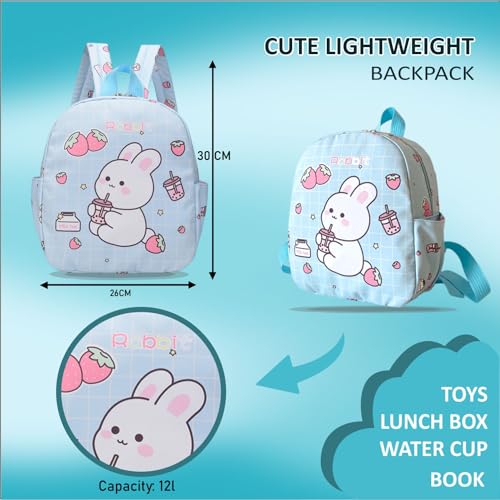 Image of Tinytot 15 inch Cute Backpack for Kids Girls Boys Toddler Backpack Preschool Nursery Play School Travel Bag for 5 to 8 Year Child - Mini Size