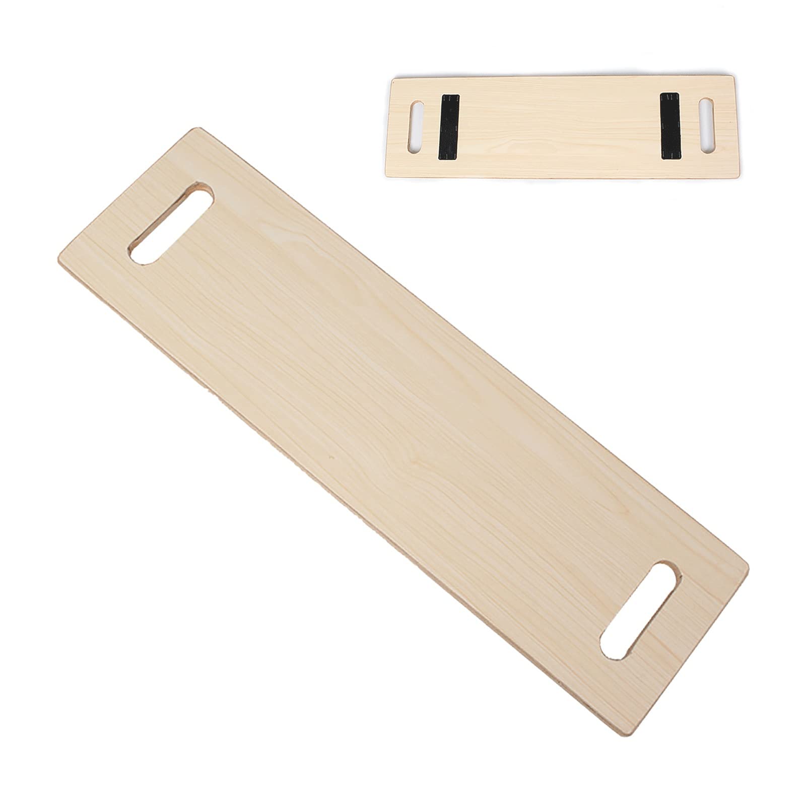 Tavola di trasferimento per vetrini in Legno con Maniglie, Dispositivo di Assistenza per vetrini per pazienti Resistenti per trasferimenti di Anziani e disabili