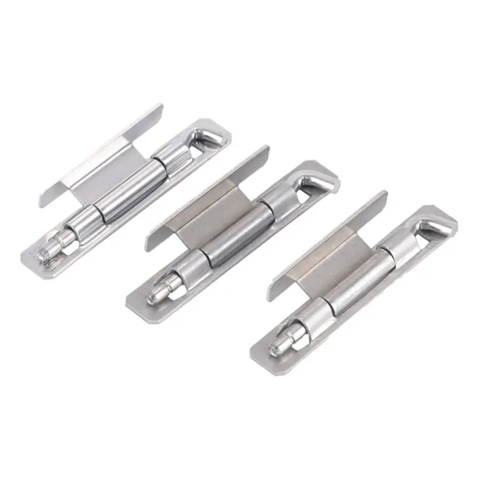 FQJYXWEWL Stainless Steel Removable Pin Concealed Hinge 10Pcs(Bronze)