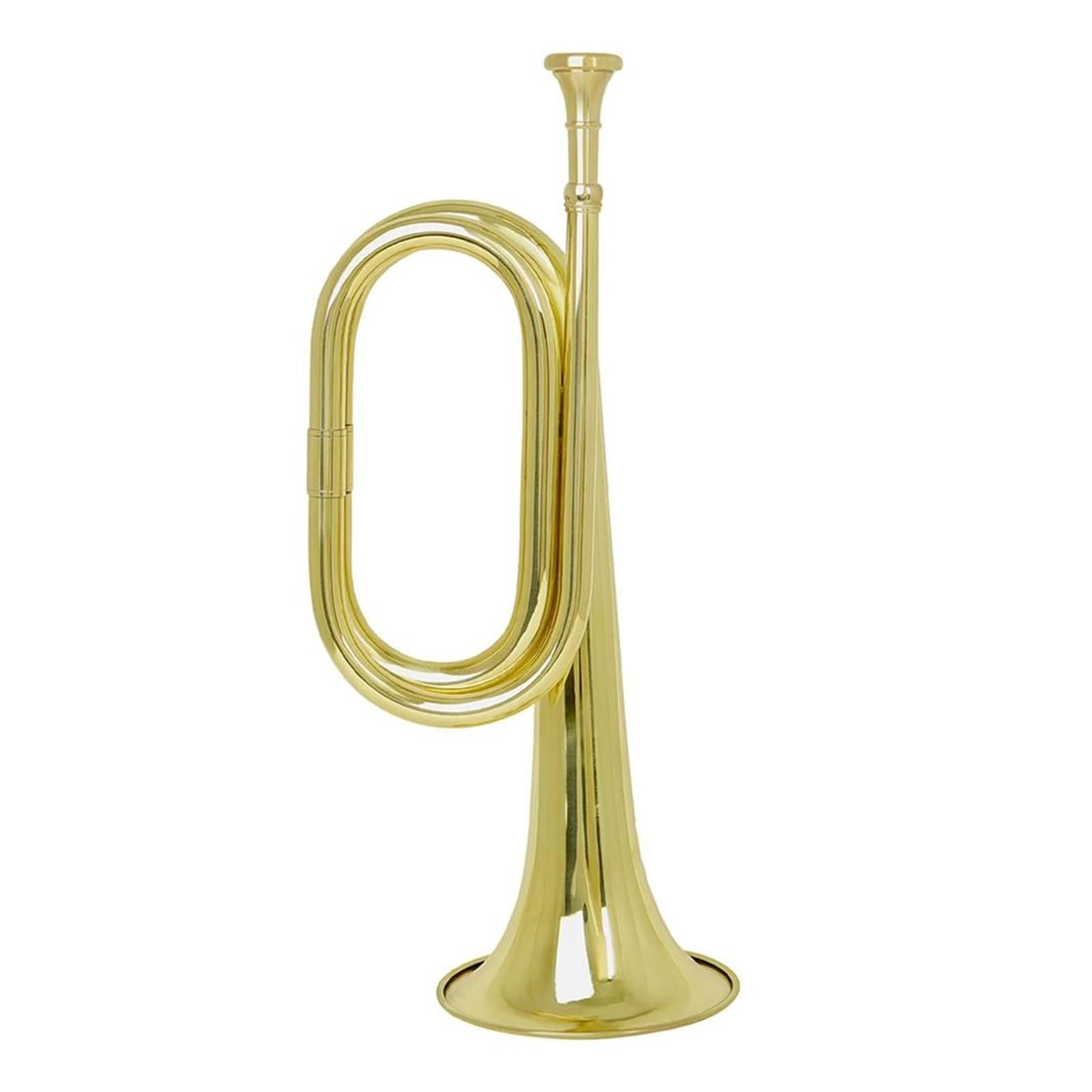 Tromba Per Adulti Strumento Tromba In Do Rame Per Principianti E Adulti(Silver)