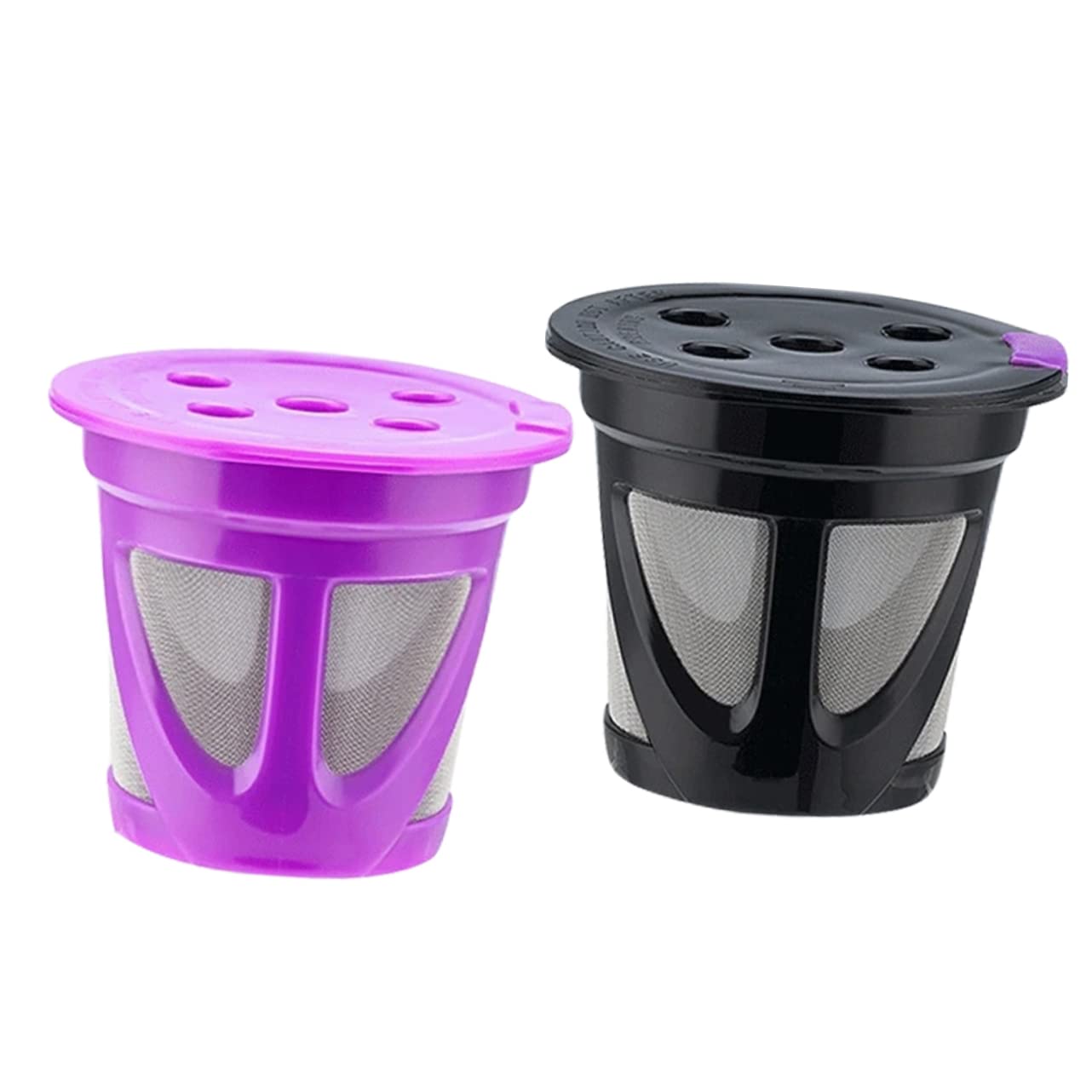 MAGICLULU 10piezas De Café Reutilizables De Filtro De Espresso De Accesorios Para Máquina De Café Compatible Cup Diseño Recargable y Fácil De Usar