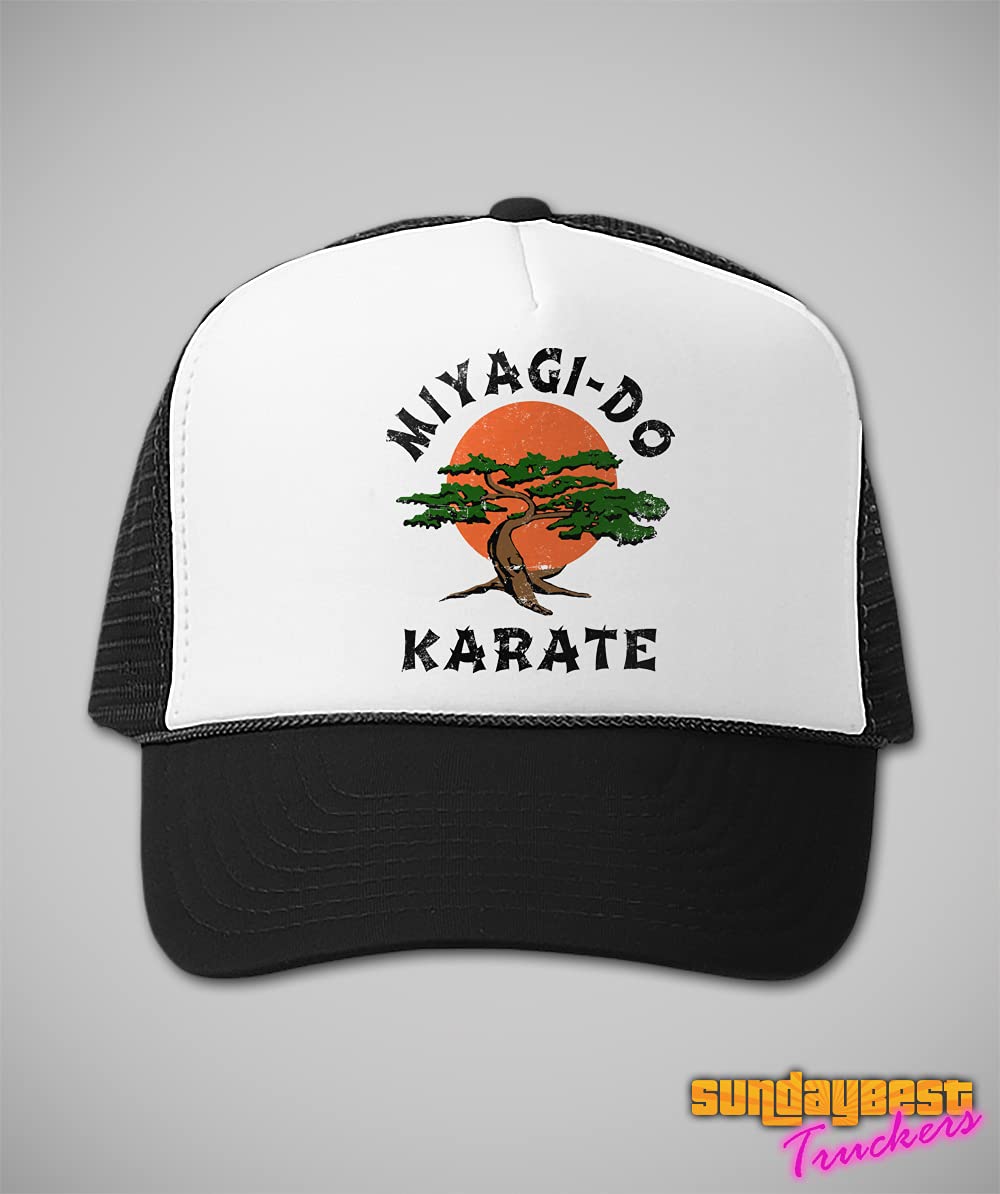 Miyagi Do Karate Hat 1980s Karate Kid Movie Gift Retro 80s Fighting Movie