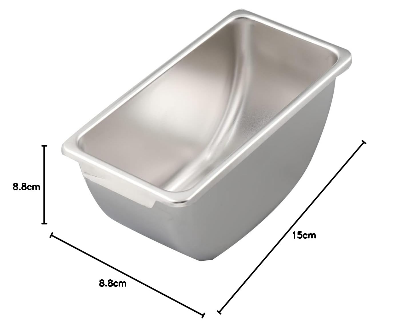 Juego de 6 cajas para especias de cocina, rectangulares, recipientes para condimentos, recipientes para especias, recipiente para barbacoa, recipiente para alimentos, acero inoxidable
