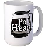 CafePress - POT HEAD - Coffee Mug, Large 15 oz. White Coffee Cup