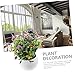 TOPPERFUN Artificial Bonsai Plant Ornament Maintenance Faux Flower Pot for Home and Office for All Occasions Allergy-Friendly Greenery Display