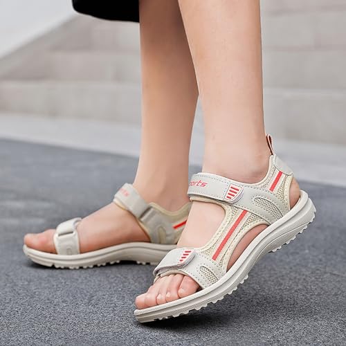 IWIHMIV Girls Beach Sandals Non Slip Open Toe Beach Sports Outdoor Kid Summer Comfortable Soft Sole Sandals for Girls4