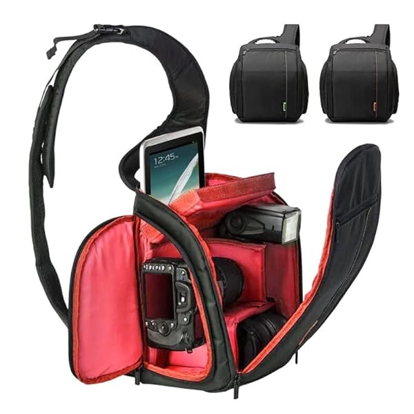 JHDFH Ontworpen for rugzak Waterdichte fotografie Beschermende camerarugzak Digitale SLR-cameratas (Color : C, Size : One size)