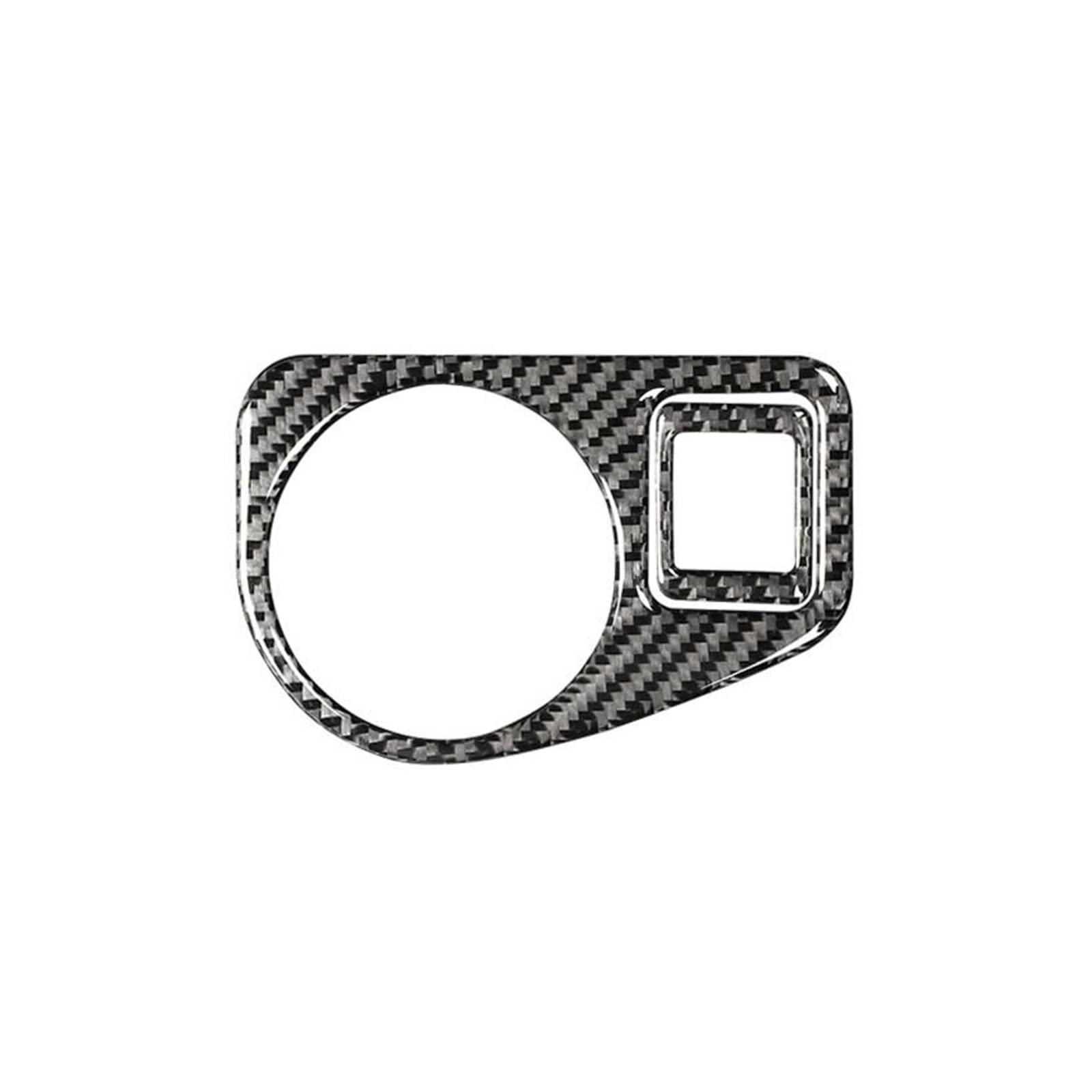 Car Accessory for VW for Golf 7 for GTI MK7 2013 2014 2015 2016 2017 Carbon Fiber Car Front Headlight Switch Cover Trim Sticker Decal Interior Mouldings(A)