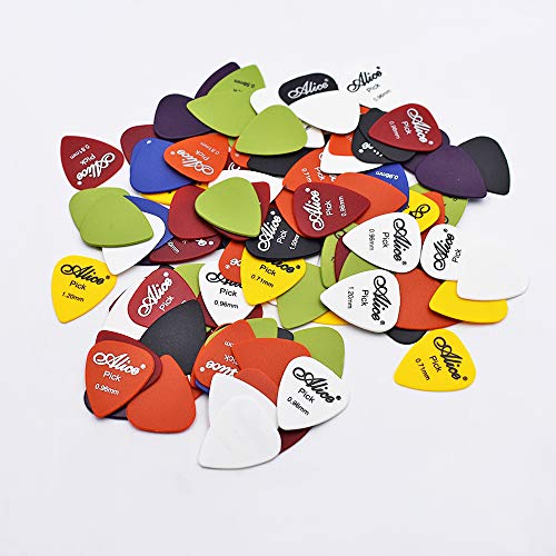 U/K Lot de 100 plectres de guitare en plastique pour guitare basse et picks Multicolore - Les Beatles, Paul McCartney, John Lennon, RIngo Starr, George Harrison U/K Lot de 100 plectres de guitare en plastique pour guitare basse et picks Multicolore – Image 6