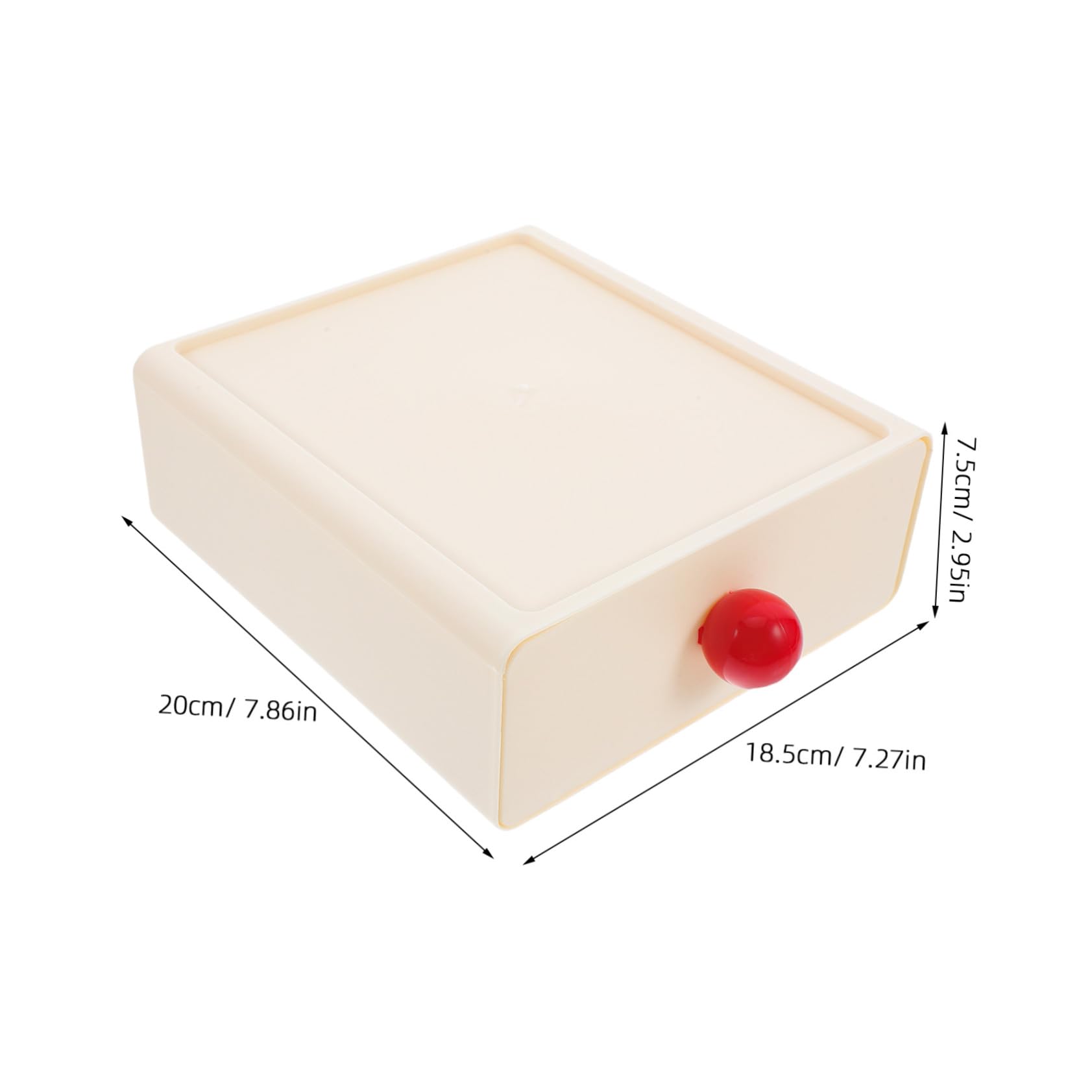 6 Piezas Organizador de Escritorio Multifuncional Caja de Almacenamiento de Plástico para Material de Oficina y Papelería Bandeja de Escritorio white para Suministros y