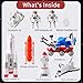 Wbzle Educational Toys,Rocket Launcher for Kids-Rockets for Kids,Boys Gift,Toddler Toys 4-5 Boys