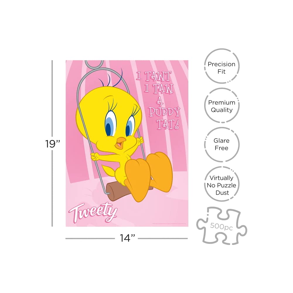 Amazon.com: Aquarius Looney Tunes Tweety (500 Piece Jigsaw Puzzle