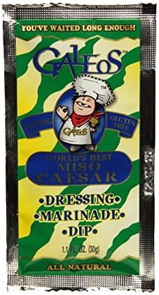 All Natural Miso Caesar Dressing, 1.1 Oz (Pack of 25) Pouch