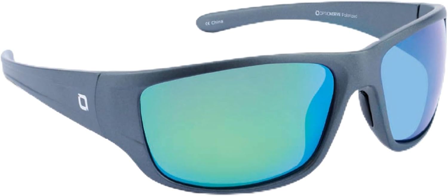Optic Nerve Unisex Contra Sport Sunglasses – Lightweight Sportwrap Frame, UV Protection, Anti-Glare – Unisex Fit