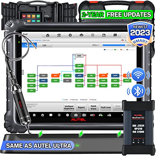 Best Led Lights For Car Headlights Autel MaxiCOM Ultra Lite with $60 MV108 [2-Year Free Update, ...