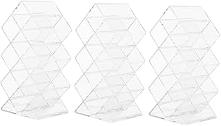 Organizador de lápiz labial de 3 piezas, 10 r...