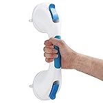 TAILI Shower Grab Bar Suction Grab Bars for Bathtubs and Showers for Elderly, Bath Handle for Seniors Bathroom Safety Handles for Elderly, Handicap Balance Assist Bath Grip No Drilling Removable