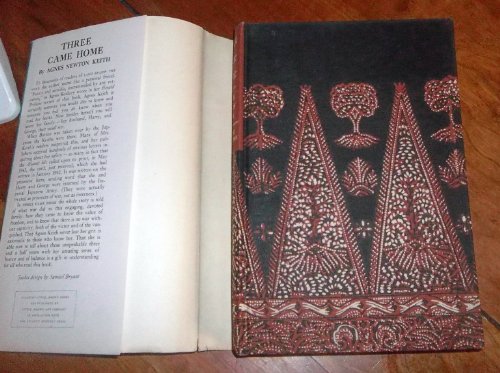 THREE CAME HOME. B0042ZXTLG Book Cover