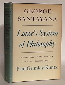 Hardcover Lotze's System of Philosophy. Book