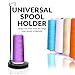 Embroidex Adjustable Single Thread Spool Holder – Stand alone Embroidery, Sewing or Quilting Thread Holder or Stand – Ensures Smoother Feed = Heavy Plastic Base